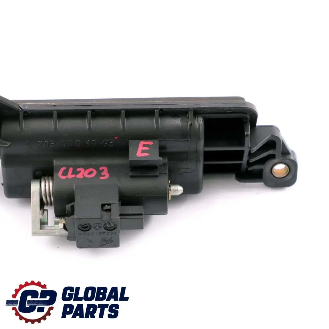 Mercedes-Benz CLC CL203 Tailgate Boot Release Outer Exterior Handle to with Part number A2037401093 Mercedes-Benz CLC CL203 Tailgate Boot Release Outer Exterior Handle - SKU A2037401093 - Part number A2037401093