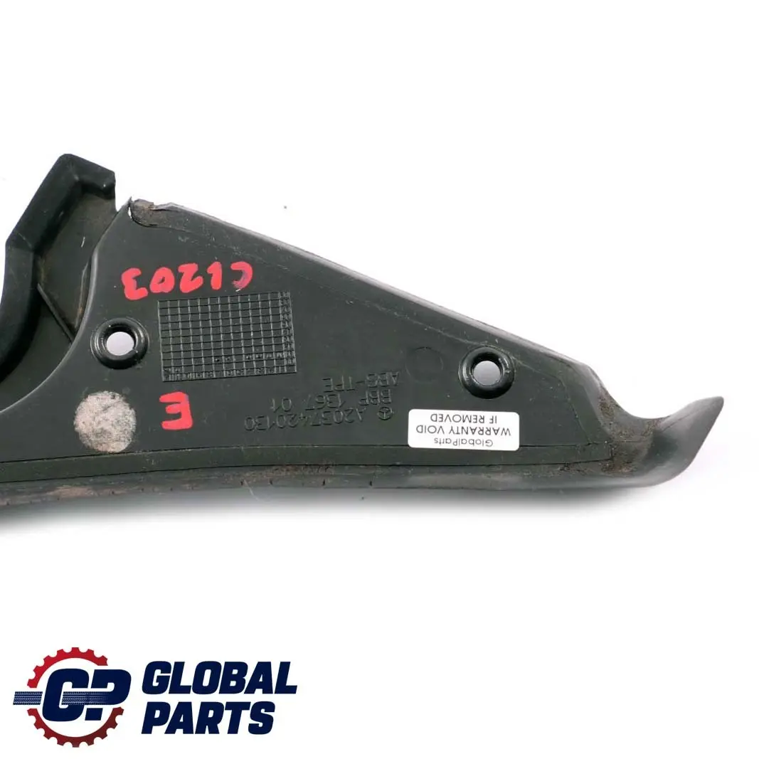 Mercedes-Benz CLC CL203 Tailgate Boot Rear Left N/S Trim Panel to with Part number A2037420130 Mercedes-Benz CLC CL203 Tailgate Boot Rear Left N/S Trim Panel - SKU A2037420130 - Part number A2037420130