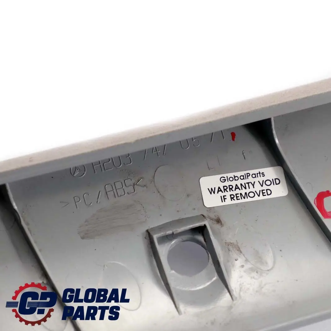 Mercedes-Benz CLC CL203 Heckklappenverkleidung Hinten Links Grau für mit Teilenummer A2037470571 Mercedes-Benz CLC CL203 Heckklappenverkleidung Hinten Links Grau - SKU A2037470571 - Teilenummer A2037470571