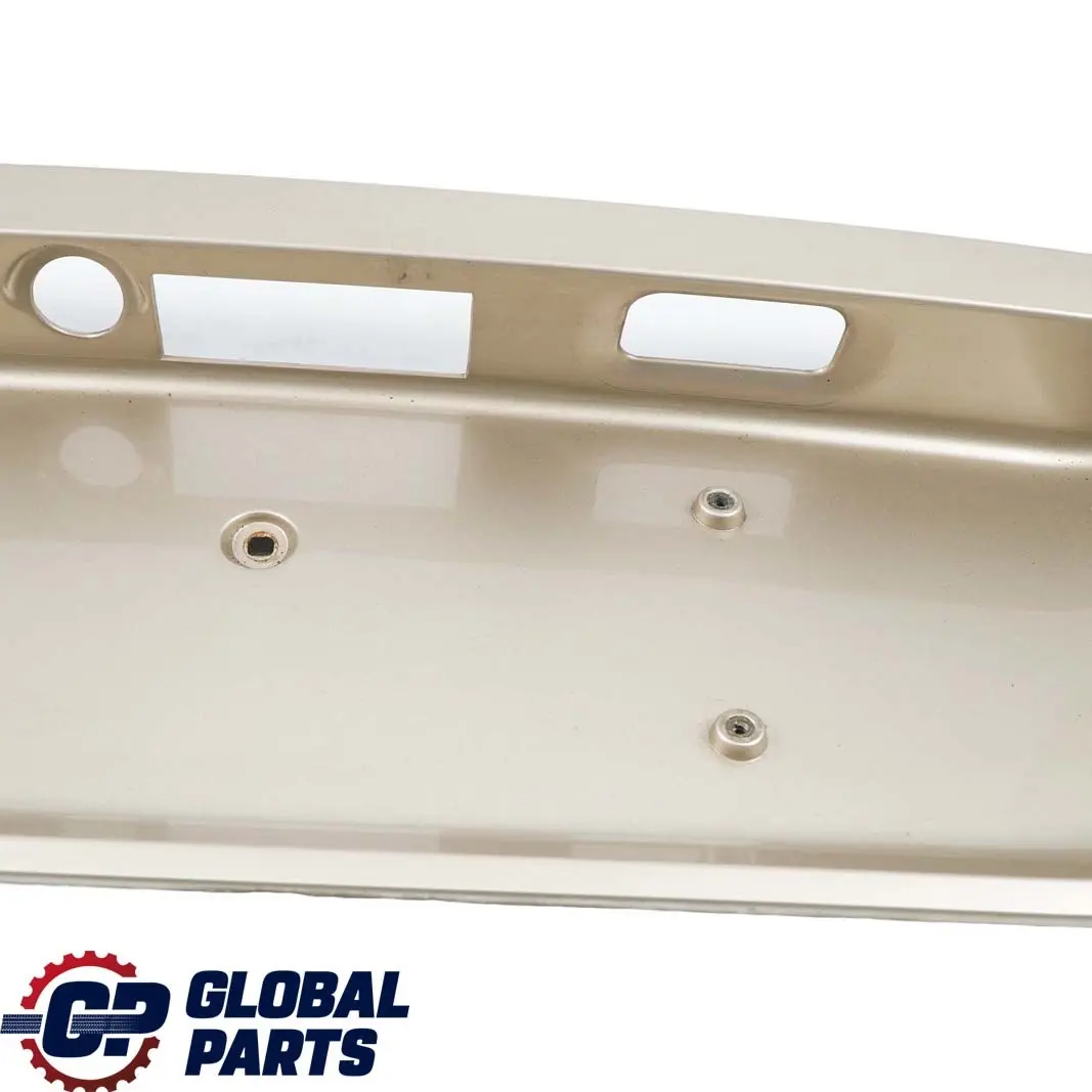 Mercedes-Benz C W203 Rear Tailgate Trim Number Plate Trunk Travertine Beige 693 to with Part number A2037500081 Mercedes-Benz C W203 Rear Tailgate Trim Number Plate Trunk Travertine Beige 693 - SKU A2037500081-TRB - Part number A2037500081