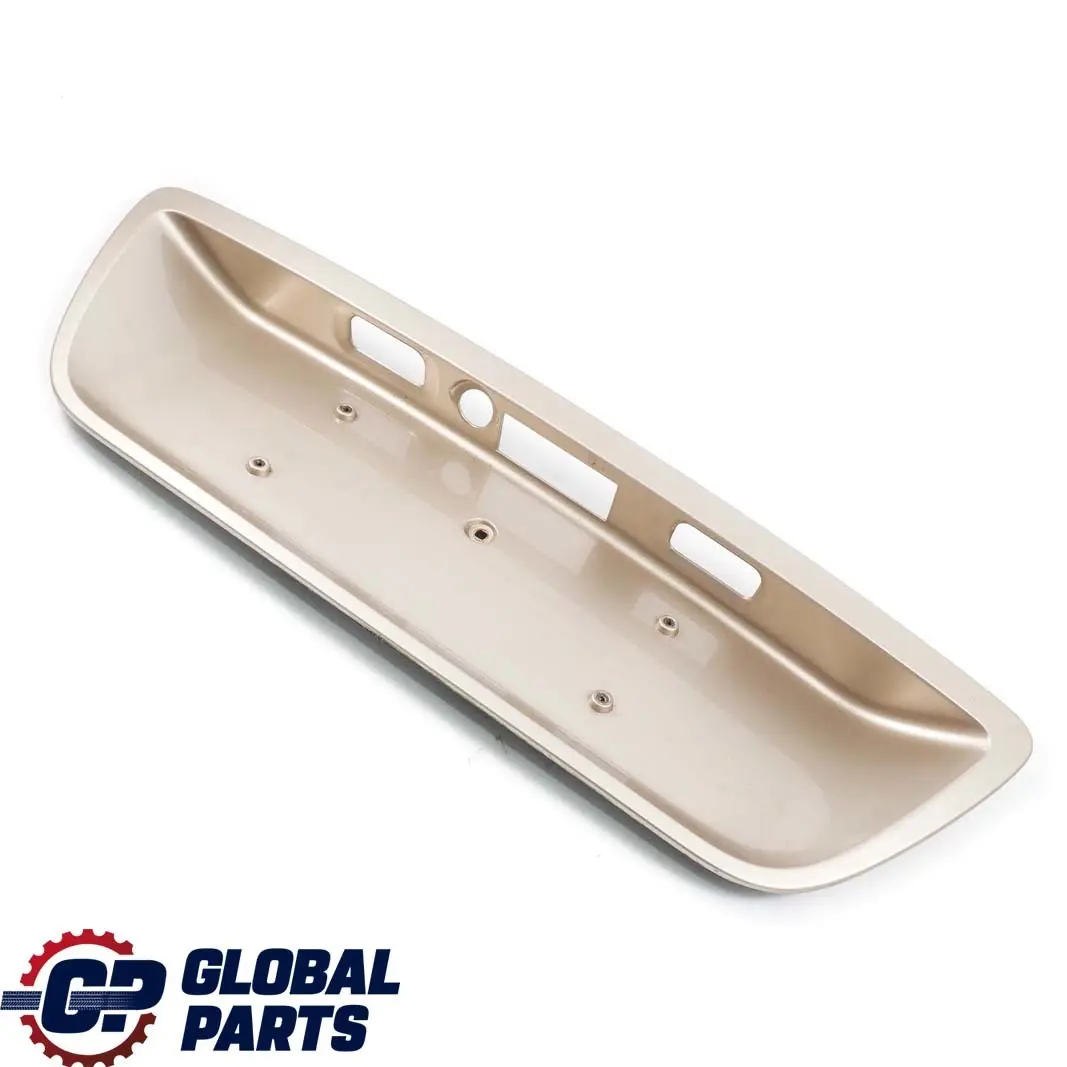 Mercedes Benz Classe C W203 Piastra per Targa Travertine Beige Metallizzato 693 - SKU A2037500081-TRB - Numero di parte A2037500081