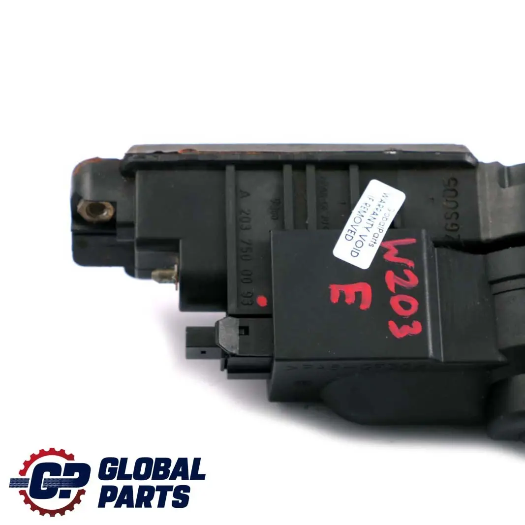 Puerta Trasera Tailgate Bootlid Manija Cerradura Catch para Mercedes W203 con número de pieza A2037500093 Mercedes W203 Puerta Trasera Tailgate Bootlid Manija Cerradura Catch - SKU A2037500093 - Número de pieza A2037500093