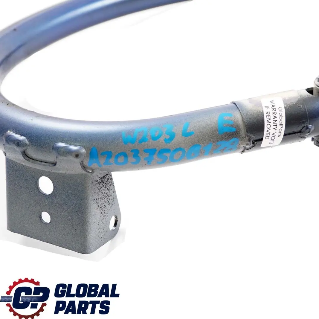  Mercedes-Benz C W203 Trunk Tailgate Rear Left Hinge Jaspisblau - SKU A2037500128-JAS - Número de pieza A2037500128