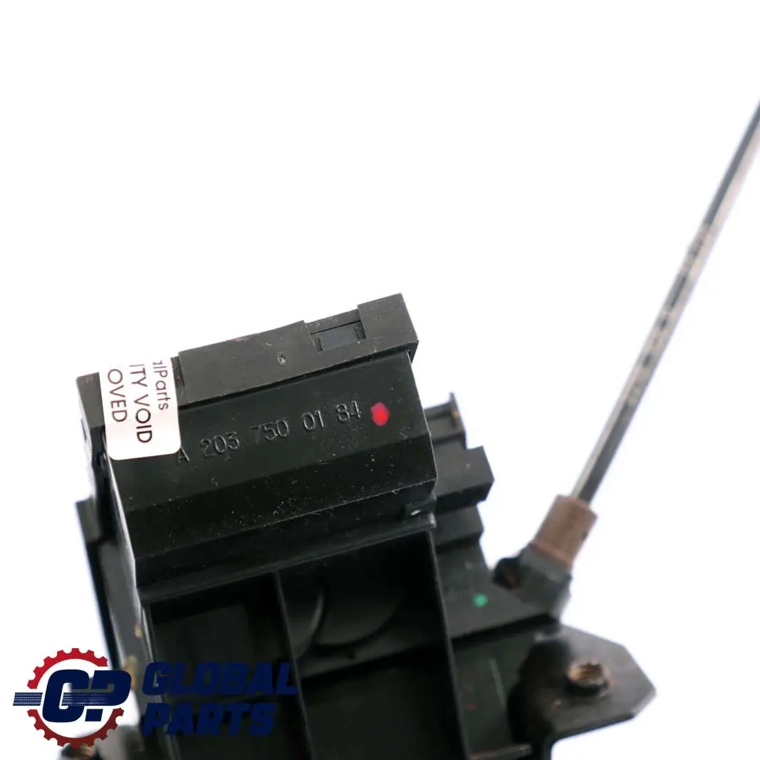 Mercedes-Benz C CLK Class W203 C209 Boot Tailgate Lock Catch Rear to with Part number A2037500184 Mercedes-Benz C CLK Class W203 C209 Boot Tailgate Lock Catch Rear - SKU A2037500184 - Part number A2037500184