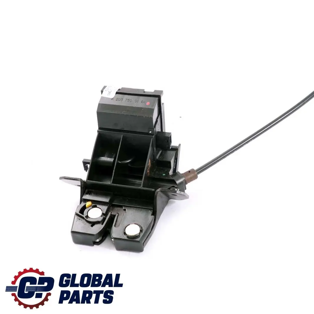 Mercedes-Benz C CLK Class W203 C209 Boot Tailgate Lock Catch Rear to with Part number A2037500184 Mercedes-Benz C CLK Class W203 C209 Boot Tailgate Lock Catch Rear - SKU A2037500184 - Part number A2037500184