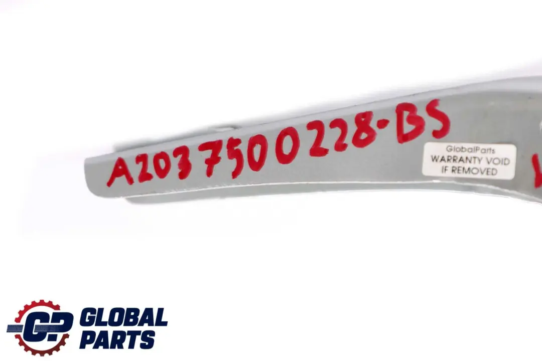 Mercedes C W203 Cardine Portellone Posteriore Destra Brillante Argento - SKU A2037500228-BS - Numero di parte A2037500228