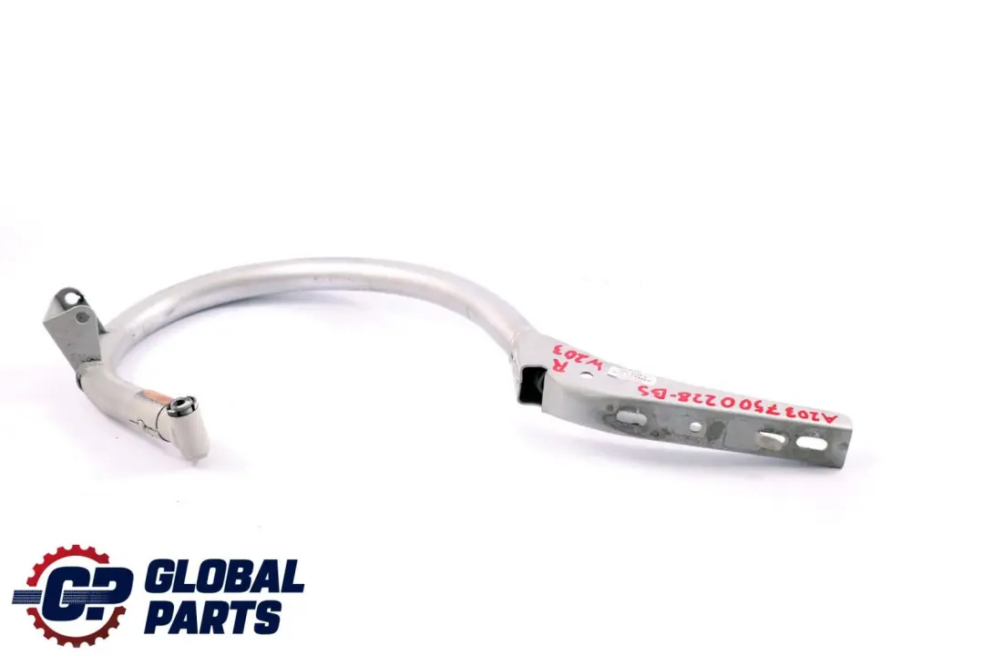Mercedes C W203 Cardine Portellone Posteriore Destra Brillante Argento - SKU A2037500228-BS - Numero di parte A2037500228