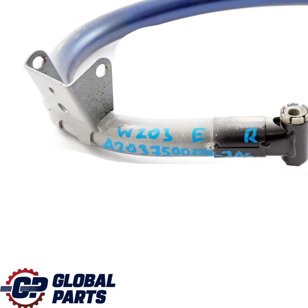 Mercedes-Benz C W203 Trunk Tailgate Rear Right Hinge Jaspisblau para con número de pieza A2037500228 Mercedes-Benz C W203 Trunk Tailgate Rear Right Hinge Jaspisblau - SKU A2037500228-JAS - Número de pieza A2037500228