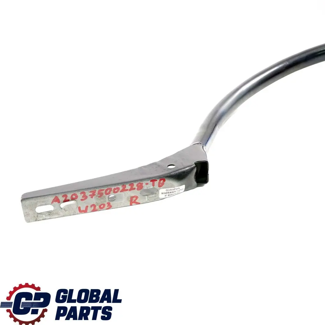 Bisagra Derecha Portón Trasero Maletero Lado Azul para Mercedes W203 con número de pieza A2037500228 Mercedes W203 Bisagra Derecha Portón Trasero Maletero Lado Azul - SKU A2037500228-TB - Número de pieza A2037500228