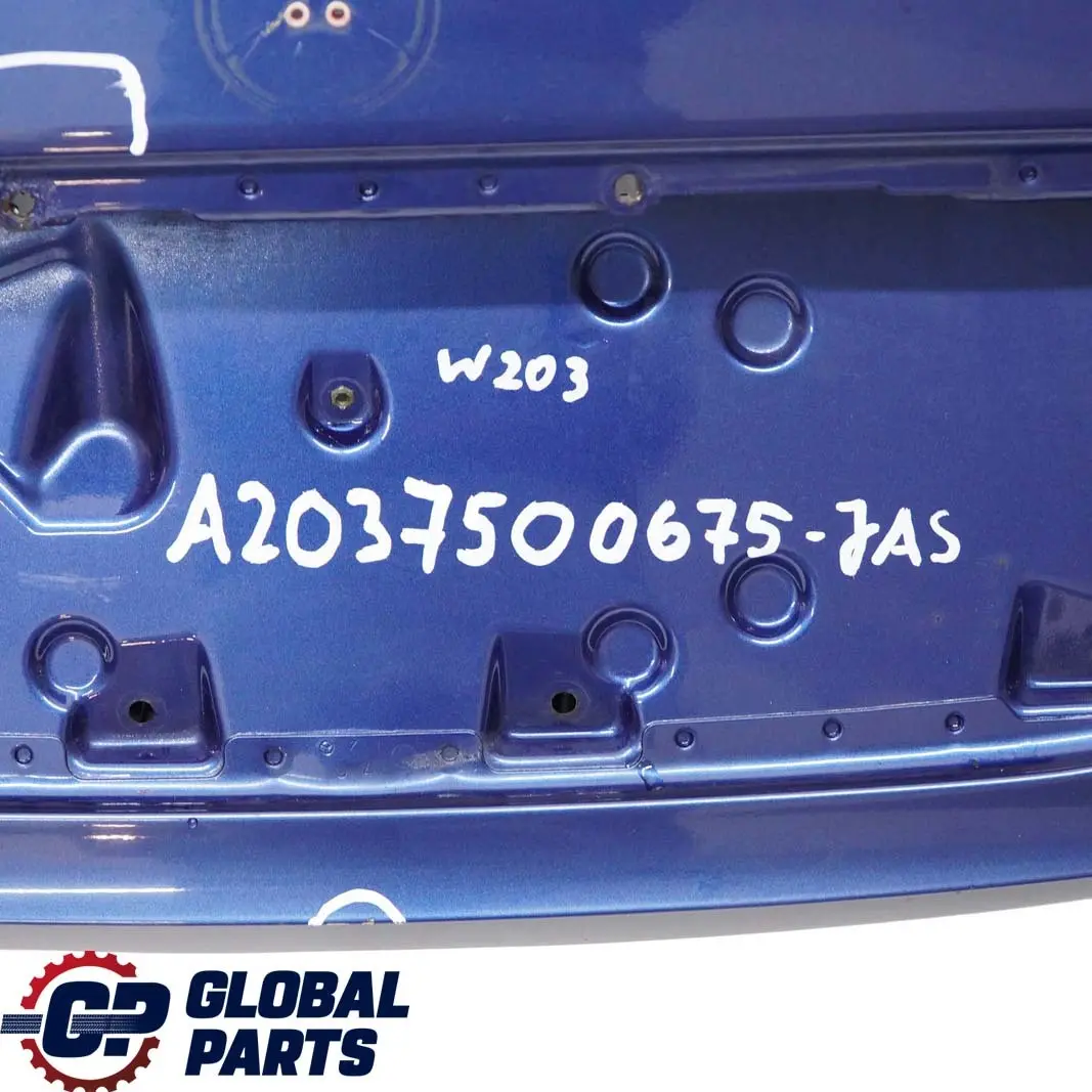  Mercedes-Benz C-Class W203 Boot Trunk Lid Tailgate Jaspisblau Blue - 345 - SKU A2037500675-JAS - Part number A2037500675