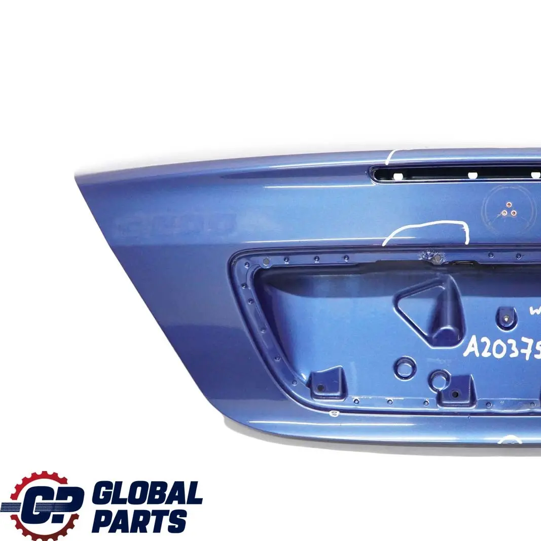 Mercedes-Benz C-Class W203 Boot Trunk Lid Tailgate Jaspisblau Blue - 345 to with Part number A2037500675 Mercedes-Benz C-Class W203 Boot Trunk Lid Tailgate Jaspisblau Blue - 345 - SKU A2037500675-JAS - Part number A2037500675