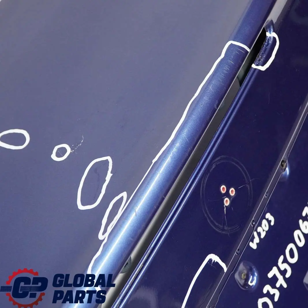  Mercedes-Benz C-Class W203 Boot Trunk Lid Tailgate Jaspisblau Blue - 345 - SKU A2037500675-JAS - Part number A2037500675