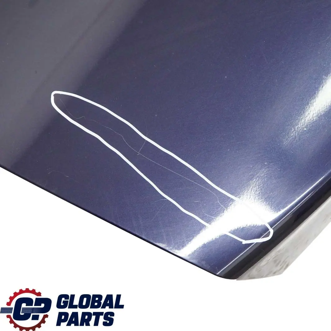Mercedes-Benz C W203 Boot Trunk Lid Tailgate Tanzanite Blue Metallic - 359 to with Part number A2037500675 Mercedes-Benz C W203 Boot Trunk Lid Tailgate Tanzanite Blue Metallic - 359 - SKU A2037500675-TB - Part number A2037500675