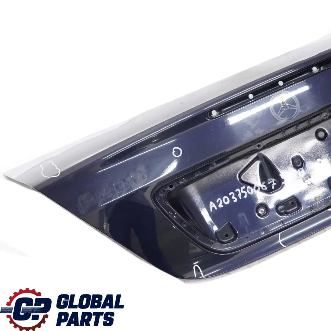  Mercedes-Benz C W203 Boot Trunk Lid Tailgate Tanzanite Blue Metallic - 359 - SKU A2037500675-TB - Part number A2037500675