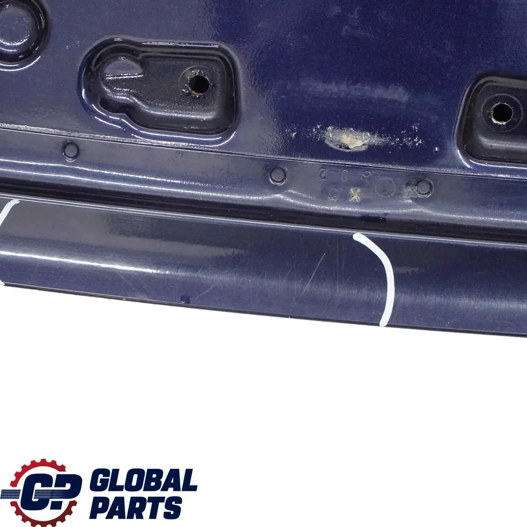 Mercedes-Benz C W203 Boot Trunk Lid Tailgate Tanzanite Blue Metallic - 359 to with Part number A2037500675 Mercedes-Benz C W203 Boot Trunk Lid Tailgate Tanzanite Blue Metallic - 359 - SKU A2037500675-TB - Part number A2037500675