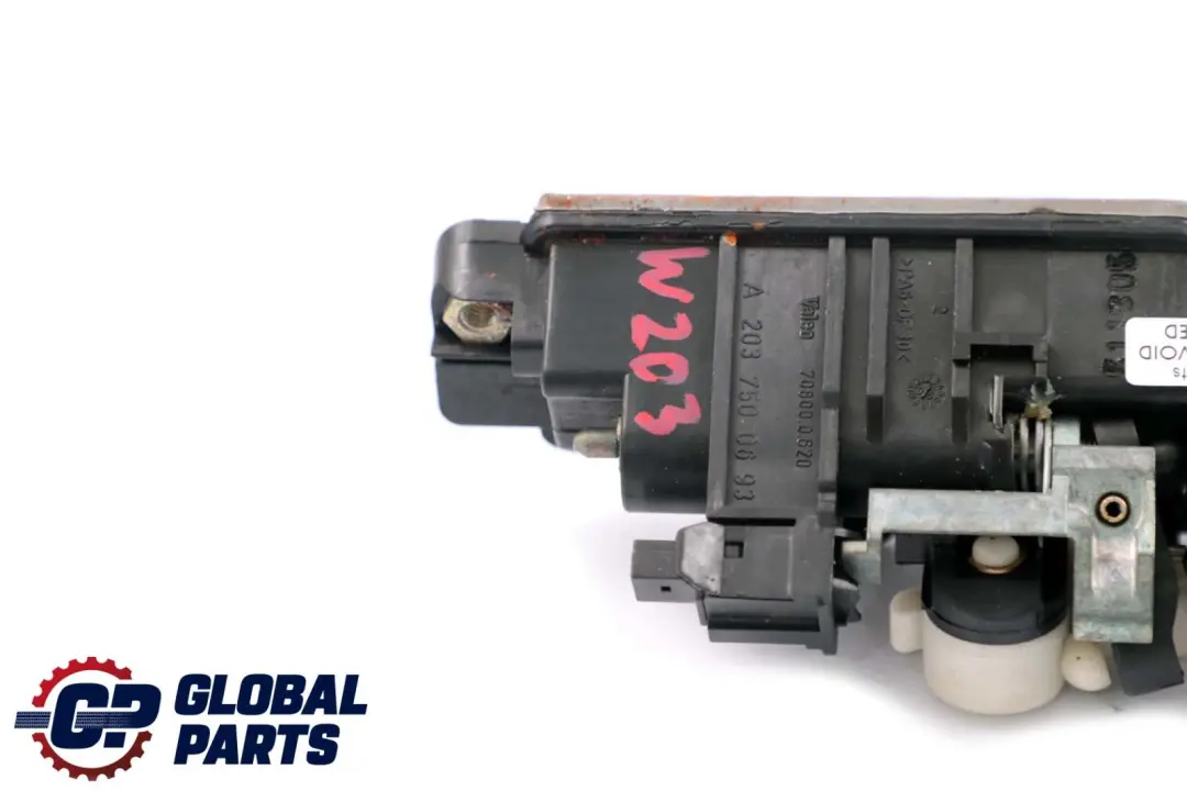 Manija Maletero Mercedes W203 C209 W211 Interruptor Apertura para con número de pieza A2037500693 Manija Maletero Mercedes W203 C209 W211 Interruptor Apertura - SKU A2037500693 - Número de pieza A2037500693