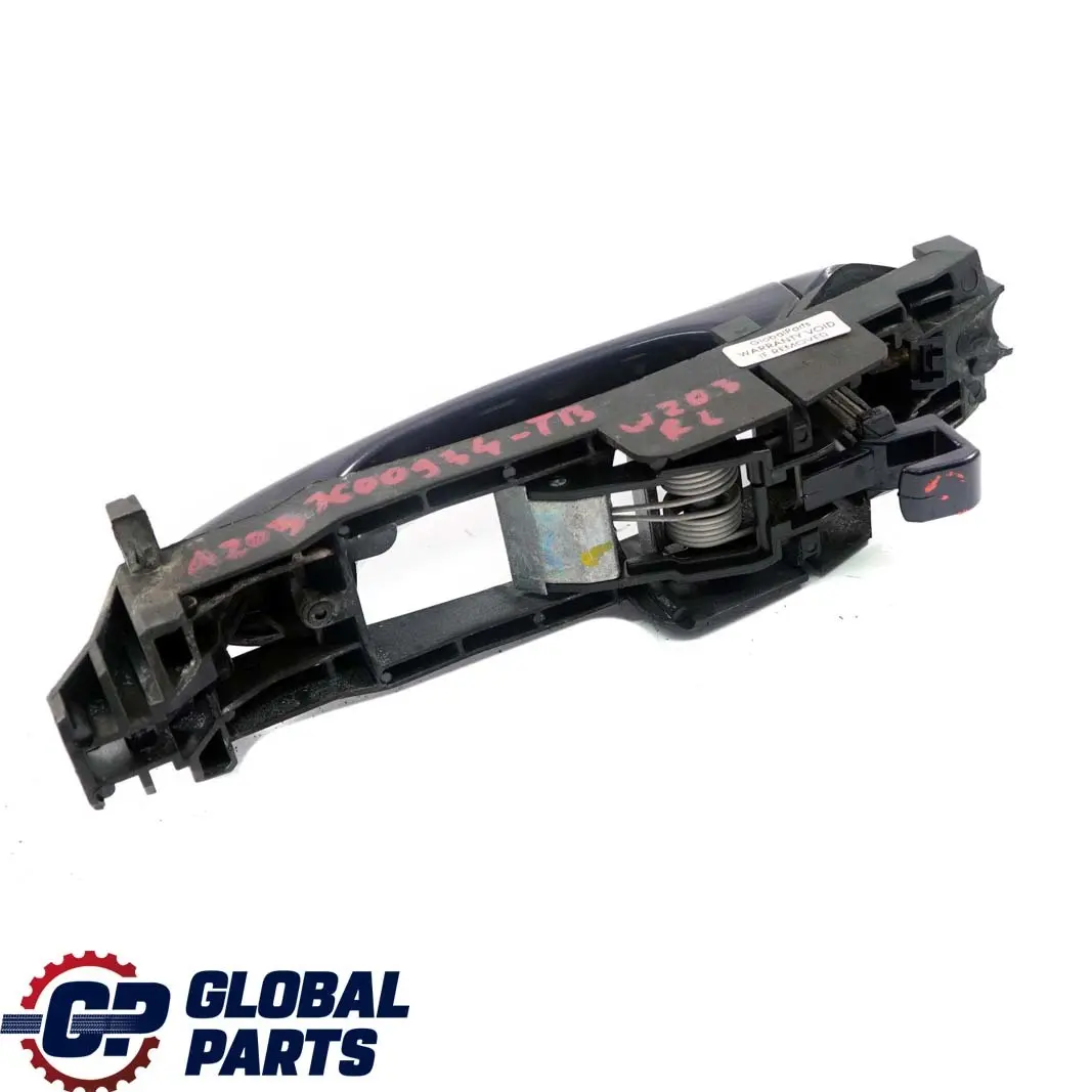 Left Door N/S Handle Tanzanite Blue Metallic - 359 to Mercedes C-Class W203 Rear with Part number A2037600934 Mercedes C-Class W203 Rear Left Door N/S Handle Tanzanite Blue Metallic - 359 - SKU A2037600934-TB - Part number A2037600934