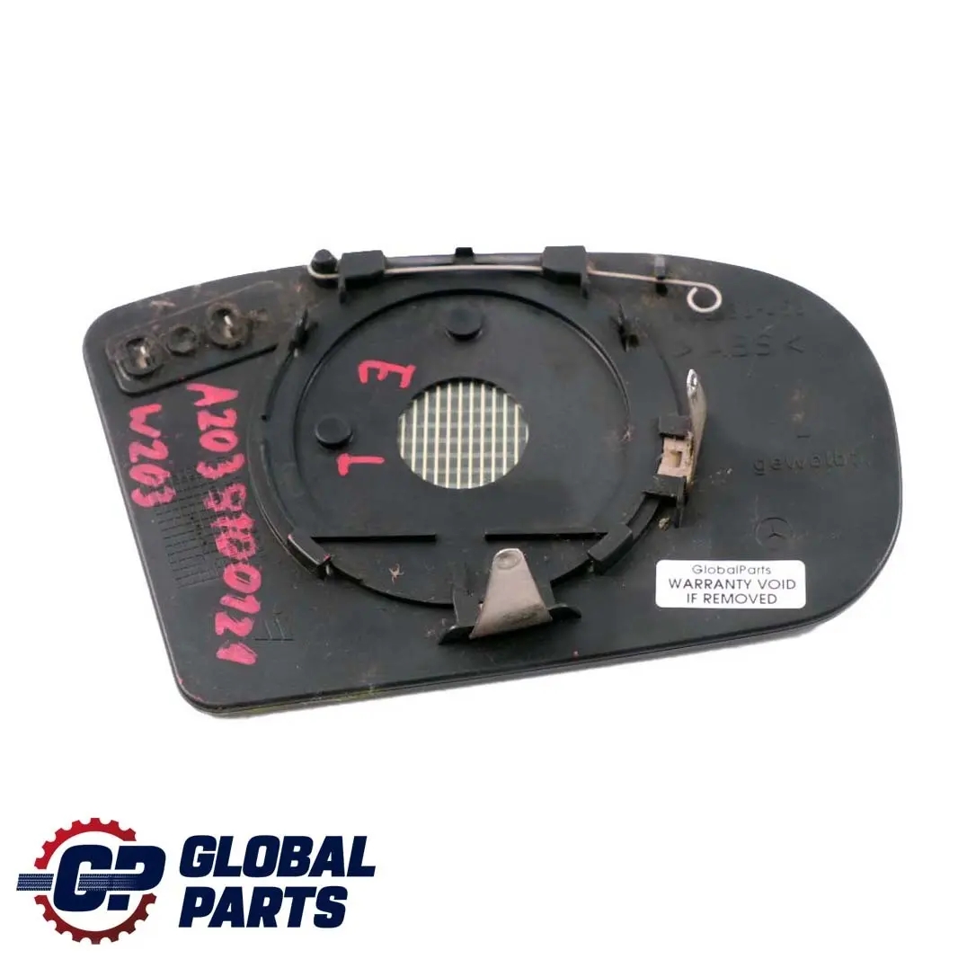 Door Wing Mirror Glass Heated Left N/S to Mercedes W203 W211 with Part number A2038100121 Mercedes W203 W211 Door Wing Mirror Glass Heated Left N/S - SKU A2038100121 - Part number A2038100121
