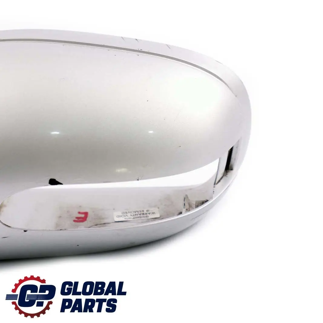 Mercedes C W203 Coperchio sinistro Specchio d'ala Argento brillante - SKU A2038100164-BS - Numero di parte A2038100164