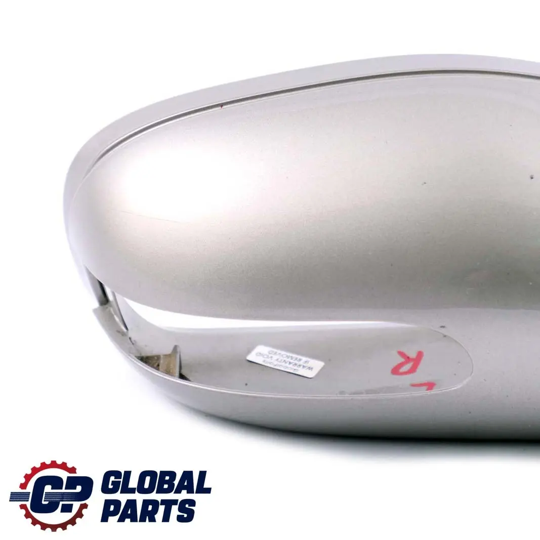 Mercedes-Benz C W203 Right Cover Cap Wing Mirror Cubanite Silver to with Part number A2038100264 Mercedes-Benz C W203 Right Cover Cap Wing Mirror Cubanite Silver - SKU A2038100264-CS - Part number A2038100264