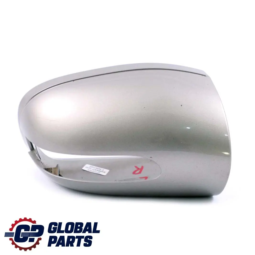 Mercedes-Benz C W203 Right Cover Cap Wing Mirror Cubanite Silver A2038100264