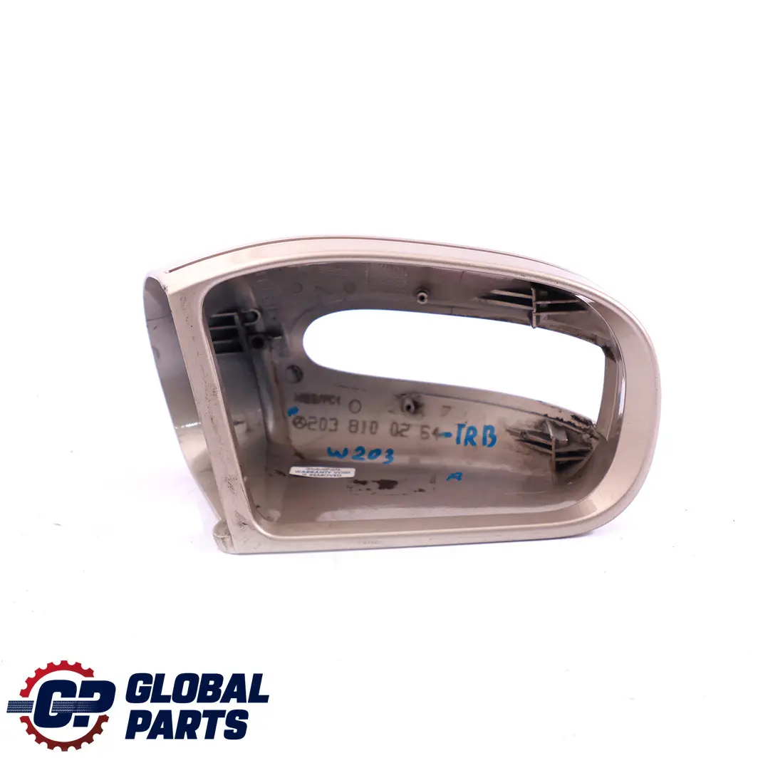  Mercedes-Benz C W203 Right Cover Cap Wing Mirror Travertine Beige - SKU A2038100264-TRB - Part number A2038100264