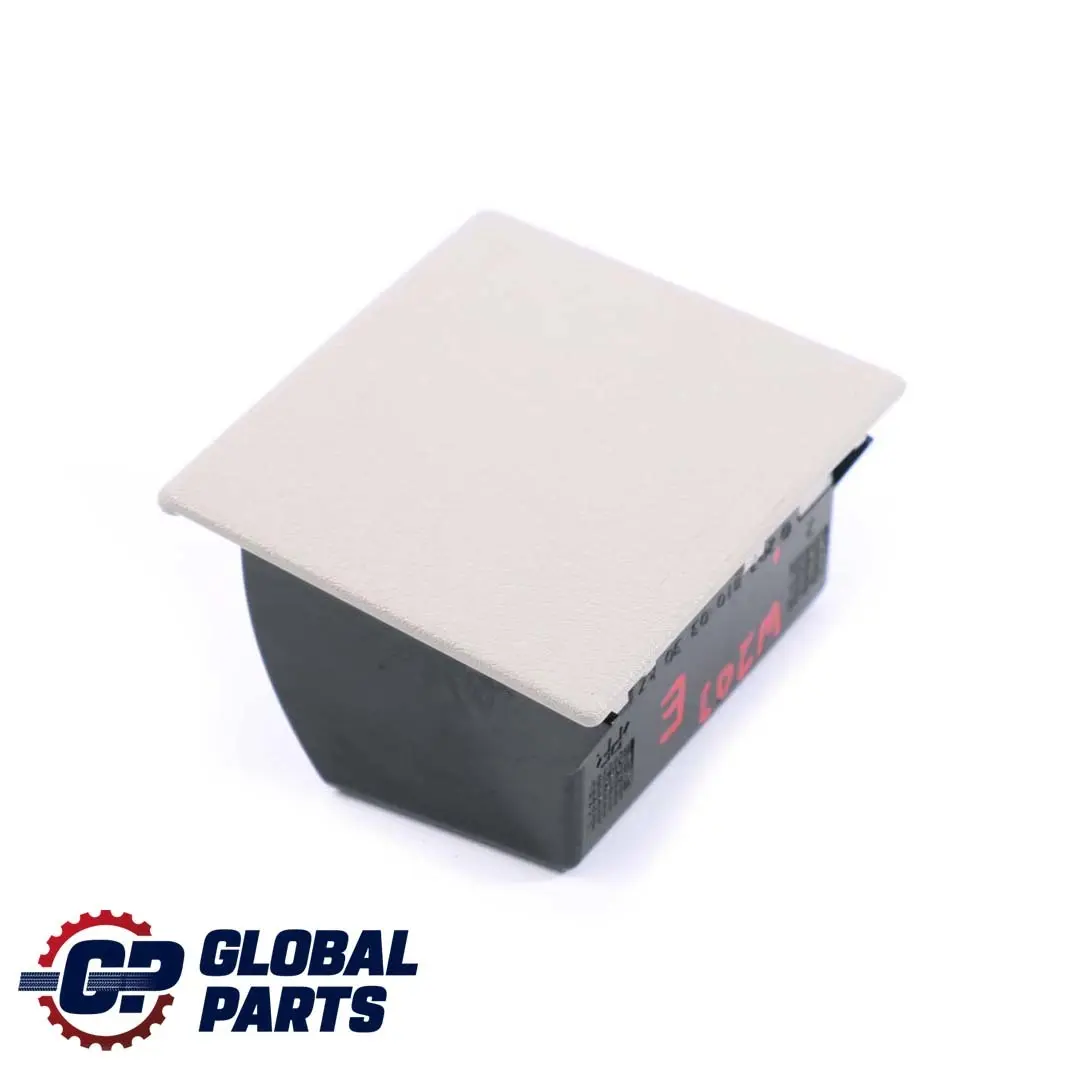  Mercedes-Benz C W203 Inserto Posacenere Console Centrale Posteriore - SKU A2038100330 - Numero di parte A2038100330