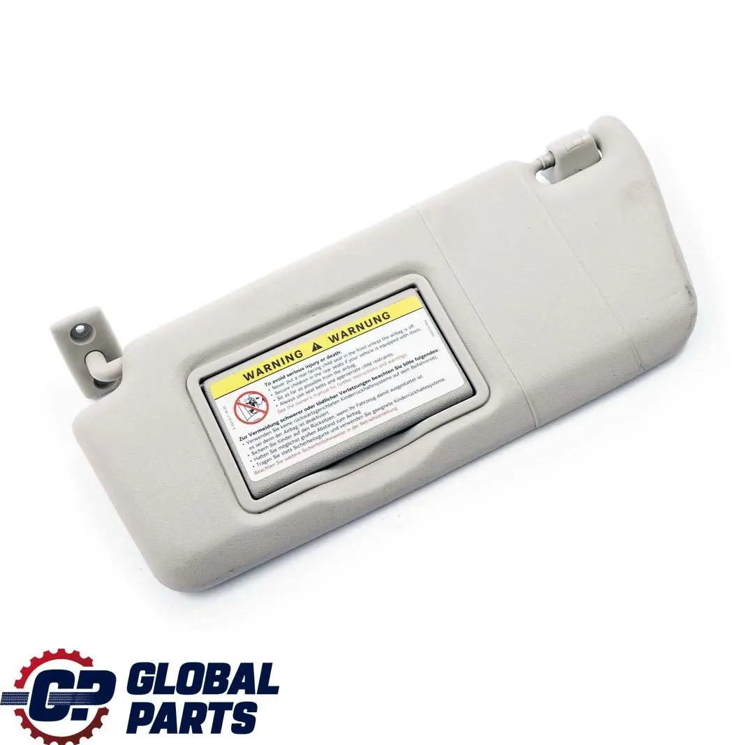 Mercedes-Benz C-Klasse CL203 Blende Sonnenblende Links Quartz Grau für mit Teilenummer A2038100910 Mercedes-Benz C-Klasse CL203 Blende Sonnenblende Links Quartz Grau - SKU A2038100910-Q - Teilenummer A2038100910