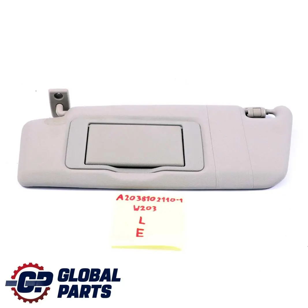 Mercedes-Benz C-Klasse W203 1 Blende Sonnenblende Links für mit Teilenummer A2038102110 Mercedes-Benz C-Klasse W203 1 Blende Sonnenblende Links - SKU A2038102110-1 - Teilenummer A2038102110