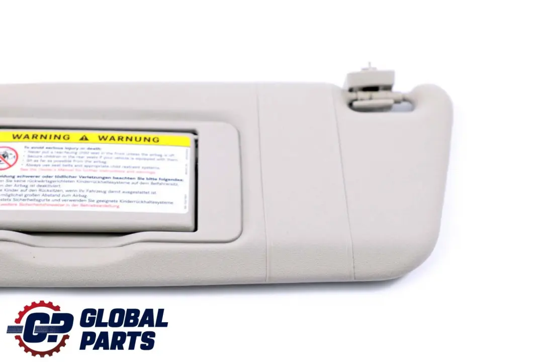 Coperchio parasole sinistro grigio per Mercedes W203 con numero di parte A2038102110 Mercedes W203 Coperchio parasole sinistro grigio - SKU A2038102110 - Numero di parte A2038102110