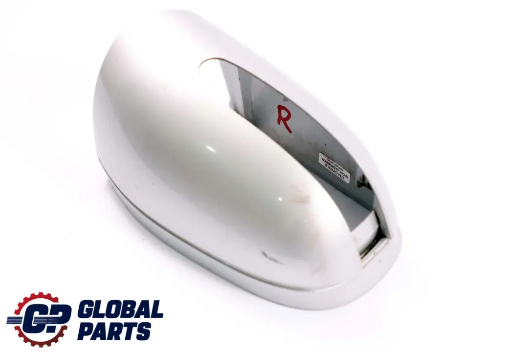 Mercedes C W203 Right Cover Wing Mirror Housing Brilliant Silver - SKU A2038110460-BS - Part number A2038110460