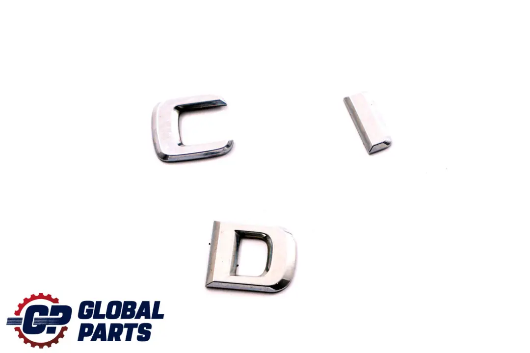  Mercedes-Benz Classe CLC CL203 Stemma Posteriore Scritta Logo Cromo CDI - SKU A2038172815 - Numero di parte A2038172815