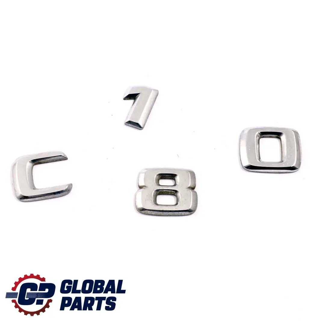 Emblemat Napis Logo Klapa Bagażnika C 180 do MERCEDES W203 o numerze A2038173815 MERCEDES W203 Emblemat Napis Logo Klapa Bagażnika C 180 - SKU A2038173815 - Numer Części A2038173815