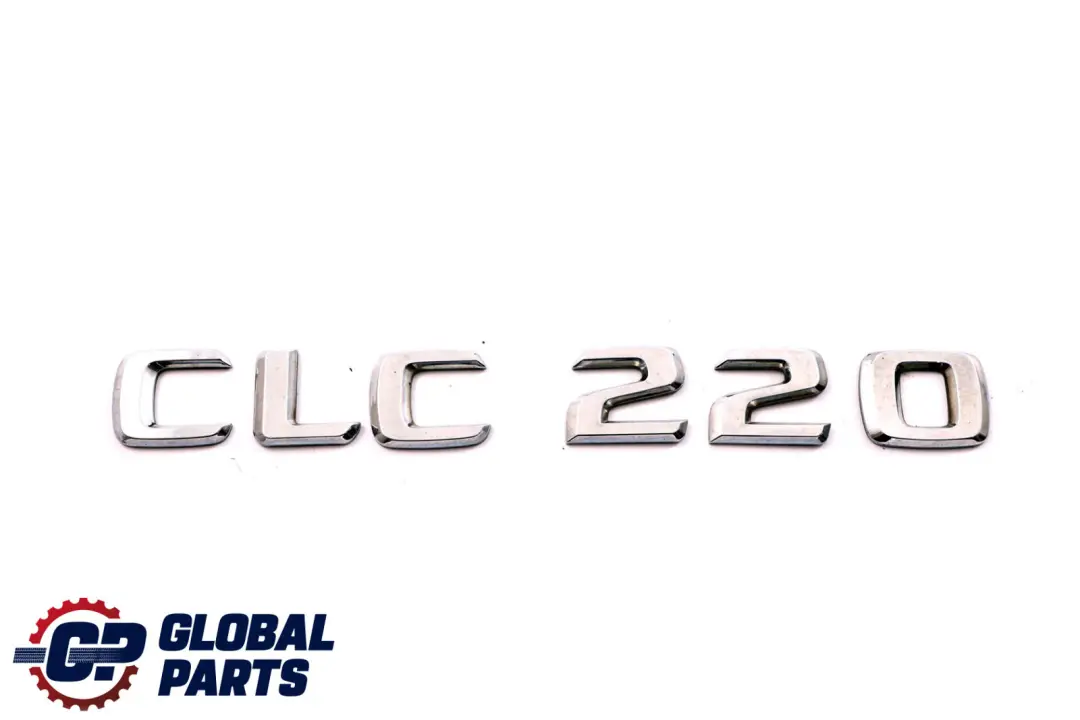 Kofferraum Heckklappe aufgeklebtes Emblem Schriftzug CLC 220 für Mercedes CLC CL203 mit Teilenummer A2038174015 Mercedes CLC CL203 Kofferraum Heckklappe aufgeklebtes Emblem Schriftzug CLC 220 - SKU A2038174015 - Teilenummer A2038174015