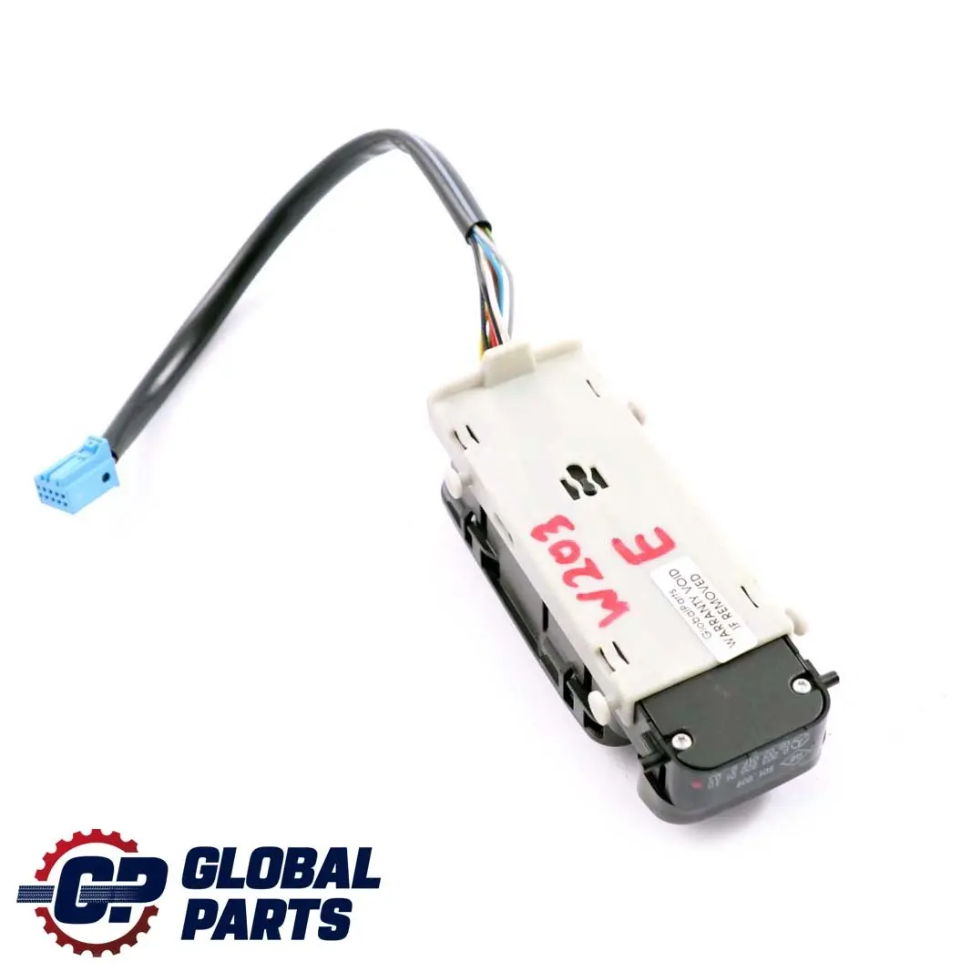 Mercedes-Benz C W203 Switch Electric Window Regulator Driver's Side to with Part number A2038200110 Mercedes-Benz C W203 Switch Electric Window Regulator Driver's Side - SKU A2038200110 - Part number A2038200110