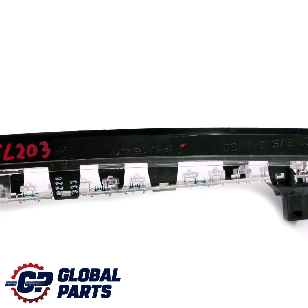  Mercedes-Benz CLC CL203 Terza luce di stop supplementare posteriore - SKU A2038200456 - Numero di parte A2038200456
