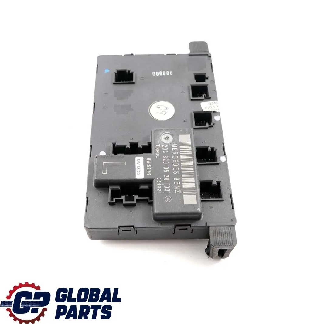 Mercedes-Benz C-Class W203 Front Left Door N/S Control Module to with Part number A2038200526 Mercedes-Benz C-Class W203 Front Left Door N/S Control Module - SKU A2038200526 - Part number A2038200526