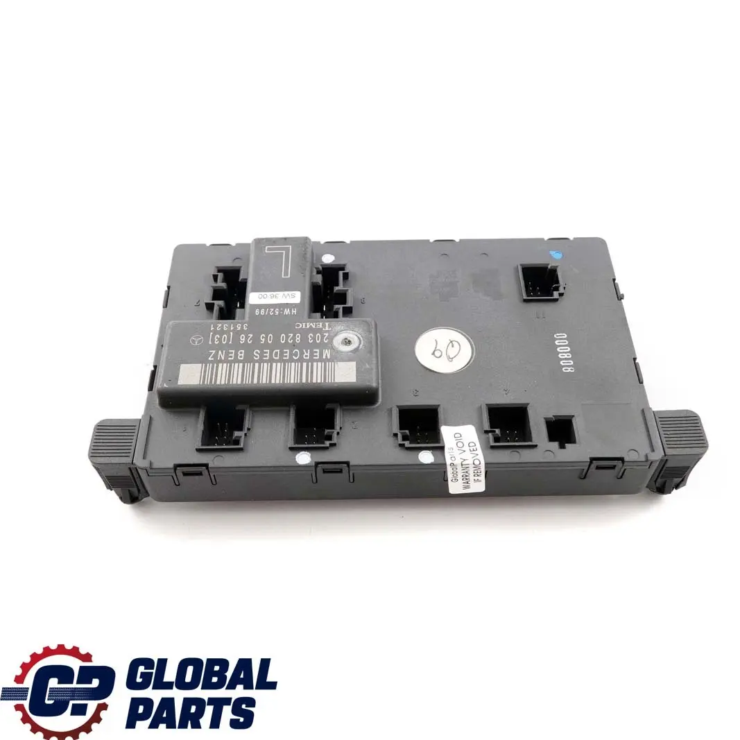  Mercedes-Benz C-Class W203 Front Left Door N/S Control Module - SKU A2038200526 - Part number A2038200526