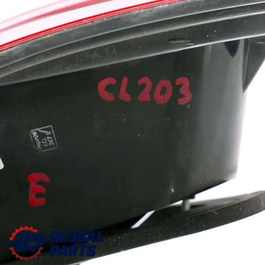  Mercedes-Benz CLC-Klasse CL203 Rücklicht Hinten Links Seite Lampe - SKU A2038200564 - Teilenummer A2038200564
