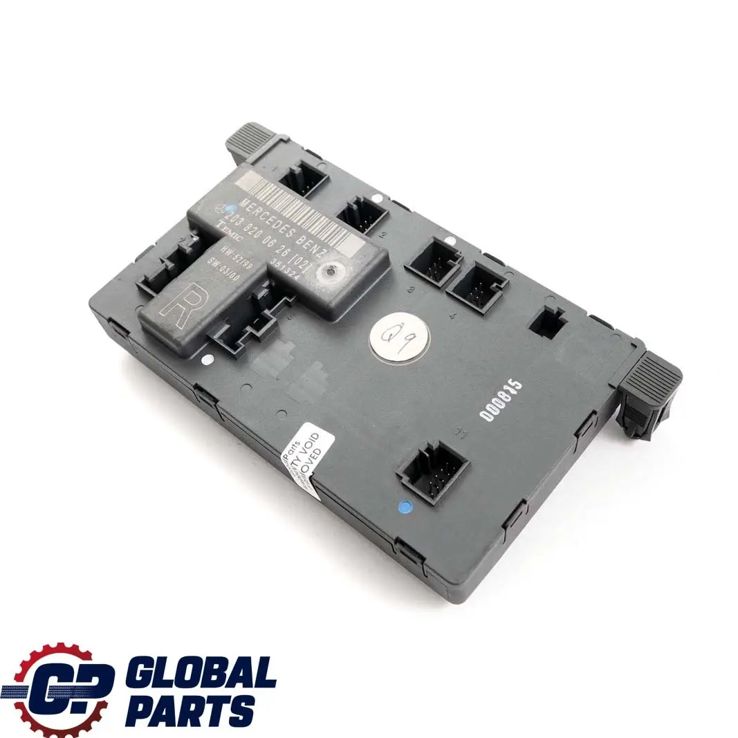 Mercedes-Benz C-Class W203 Front Right Door O/S Control Module to with Part number A2038200626 Mercedes-Benz C-Class W203 Front Right Door O/S Control Module - SKU A2038200626 - Part number A2038200626