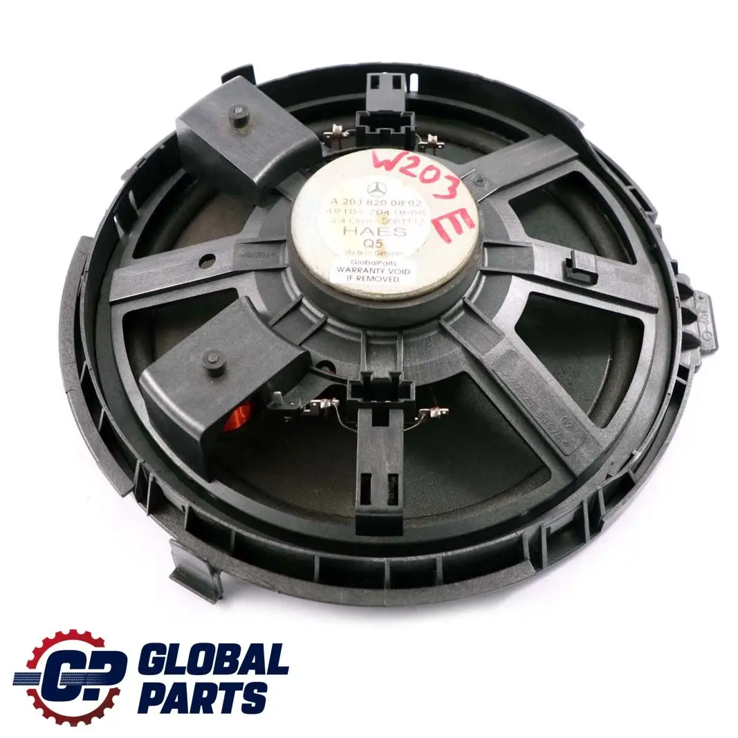 Mercedes-Benz Clase C CLK W203 W209 Altavoz trasero Subwoofer para con número de pieza A2038200802 Mercedes-Benz Clase C CLK W203 W209 Altavoz trasero Subwoofer - SKU A2038200802 - Número de pieza A2038200802