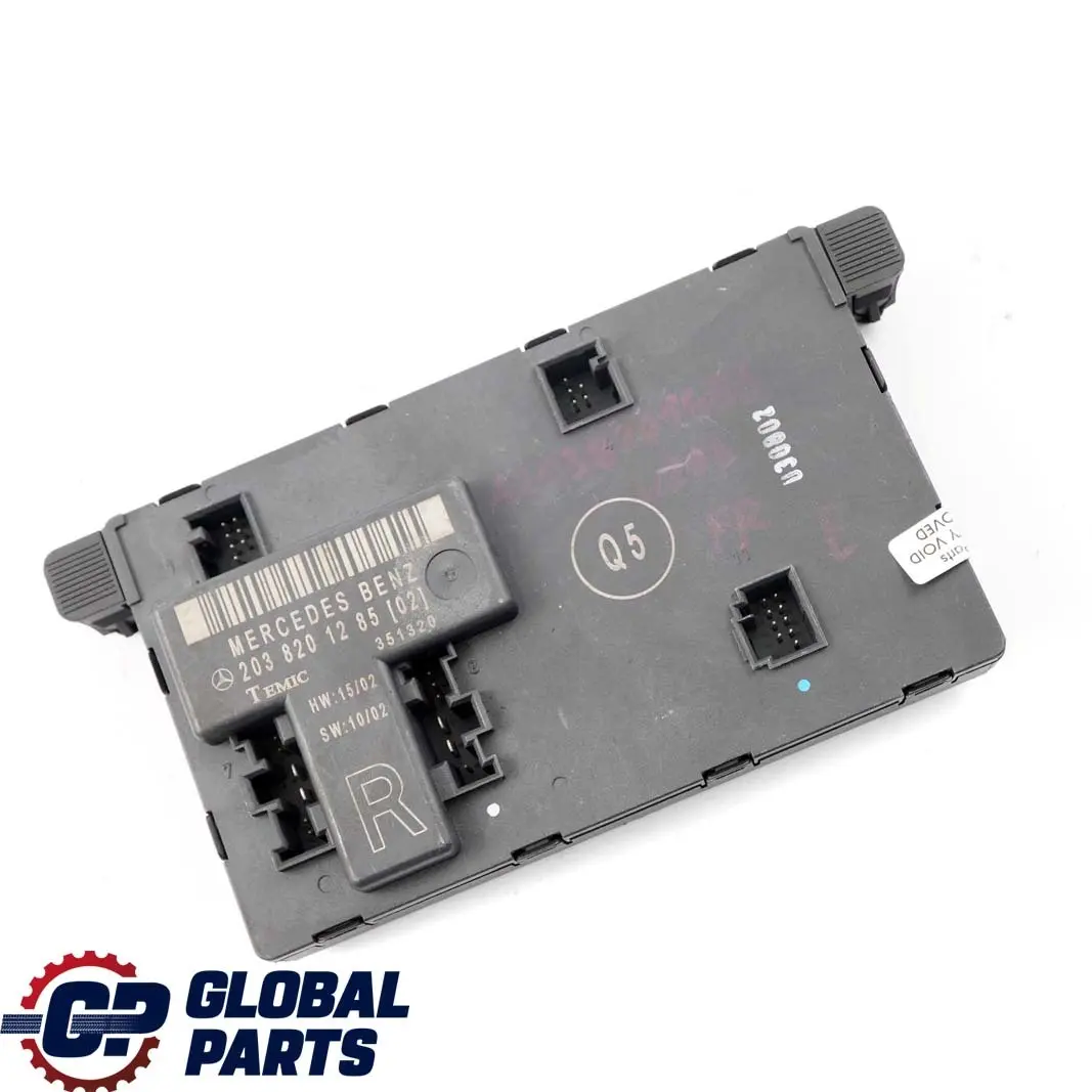  Mercedes-Benz C-Class W203 Front Right Door O/S Control Unit Module - SKU A2038201285 - Part number A2038201285