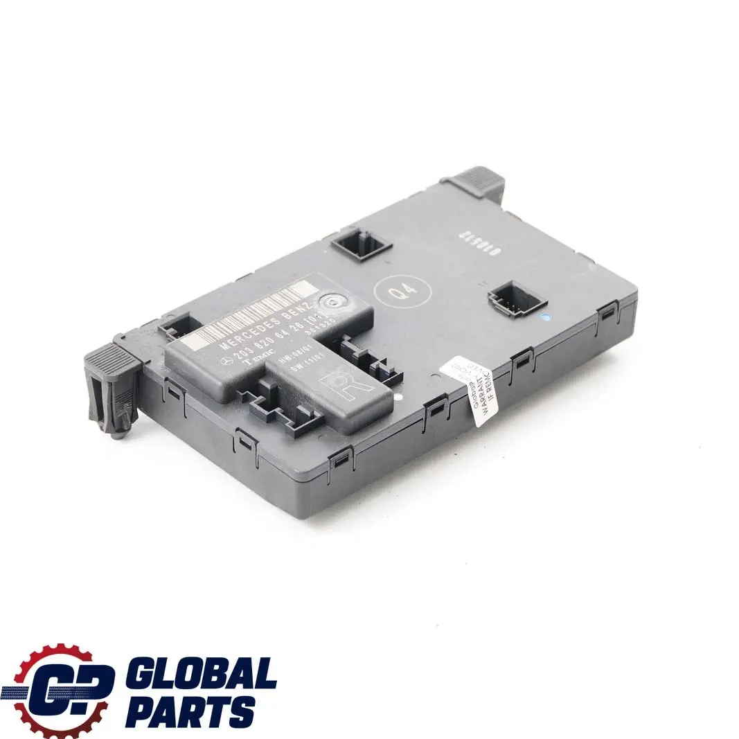 Mercedes-Benz C-Class W203 2 Door Control Module Front Right O/S to with Part number A2038201485 Mercedes-Benz C-Class W203 2 Door Control Module Front Right O/S - SKU A2038201485-2 - Part number A2038201485