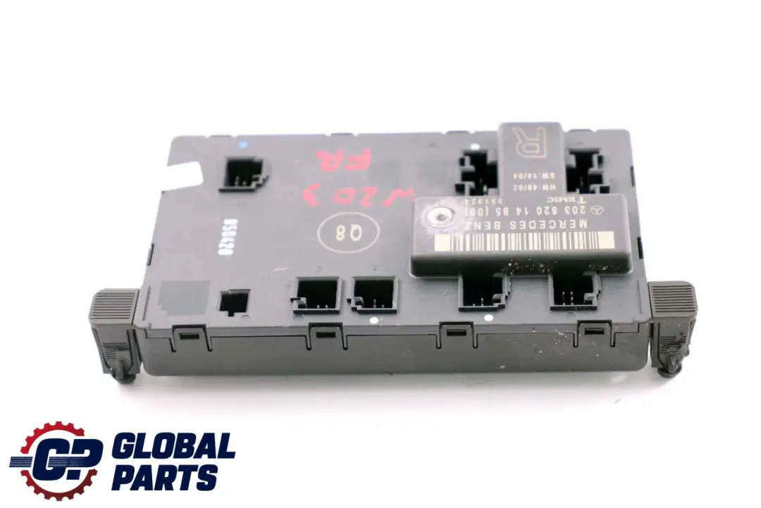 Módulo Control Puerta Delantera Derecha para Mercedes W203 con número de pieza A2038201485 Mercedes W203 Módulo Control Puerta Delantera Derecha - SKU A2038201485 - Número de pieza A2038201485