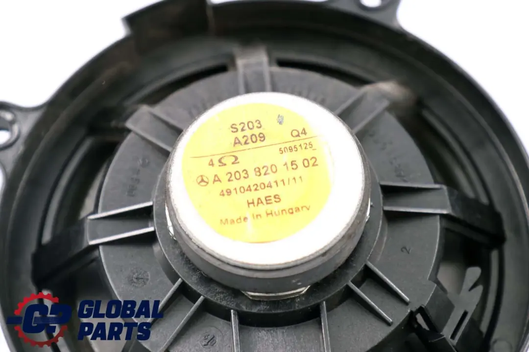 Türlautsprecher Mercedes W203 C209 Hinten Links Rechts - SKU A2038201502 - Teilenummer A2038201502