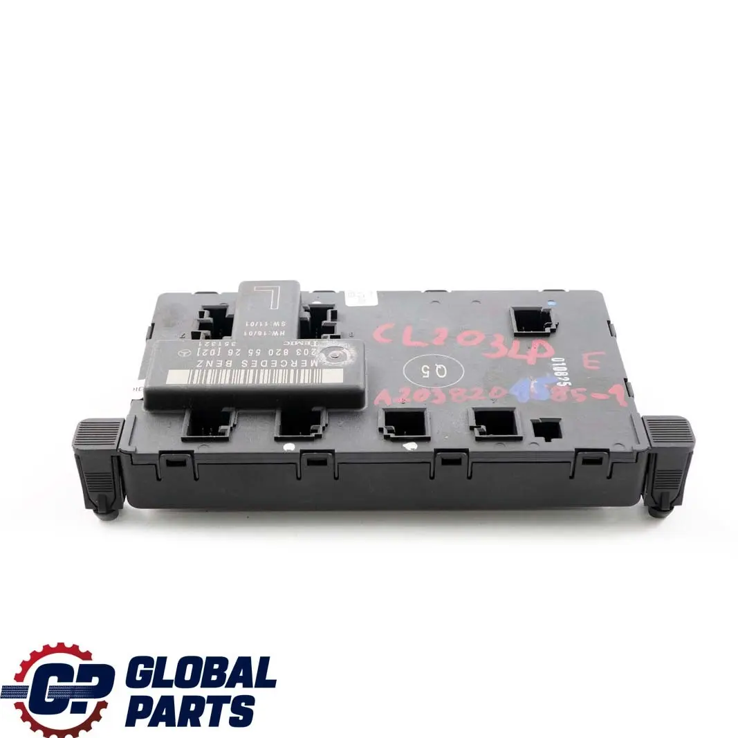 Mercedes W203 Door Module Control Unit Front Left N/S - SKU A2038201585-1 - Part number A2038201585