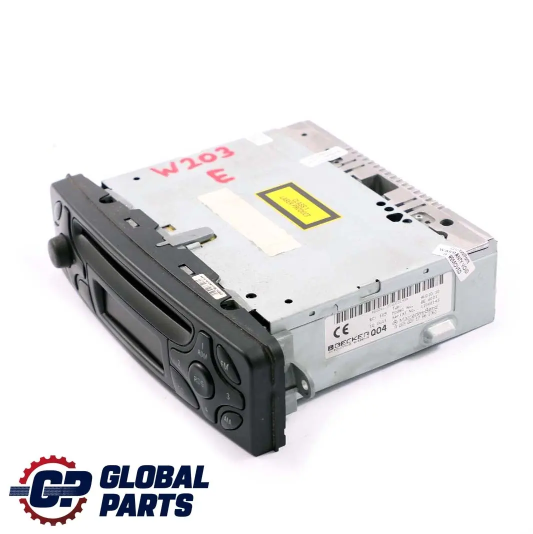  Mercedes-Benz C-Klasse W203 Autoradio Audio CD Player Radio - SKU A2038201786 - Teilenummer A2038201786