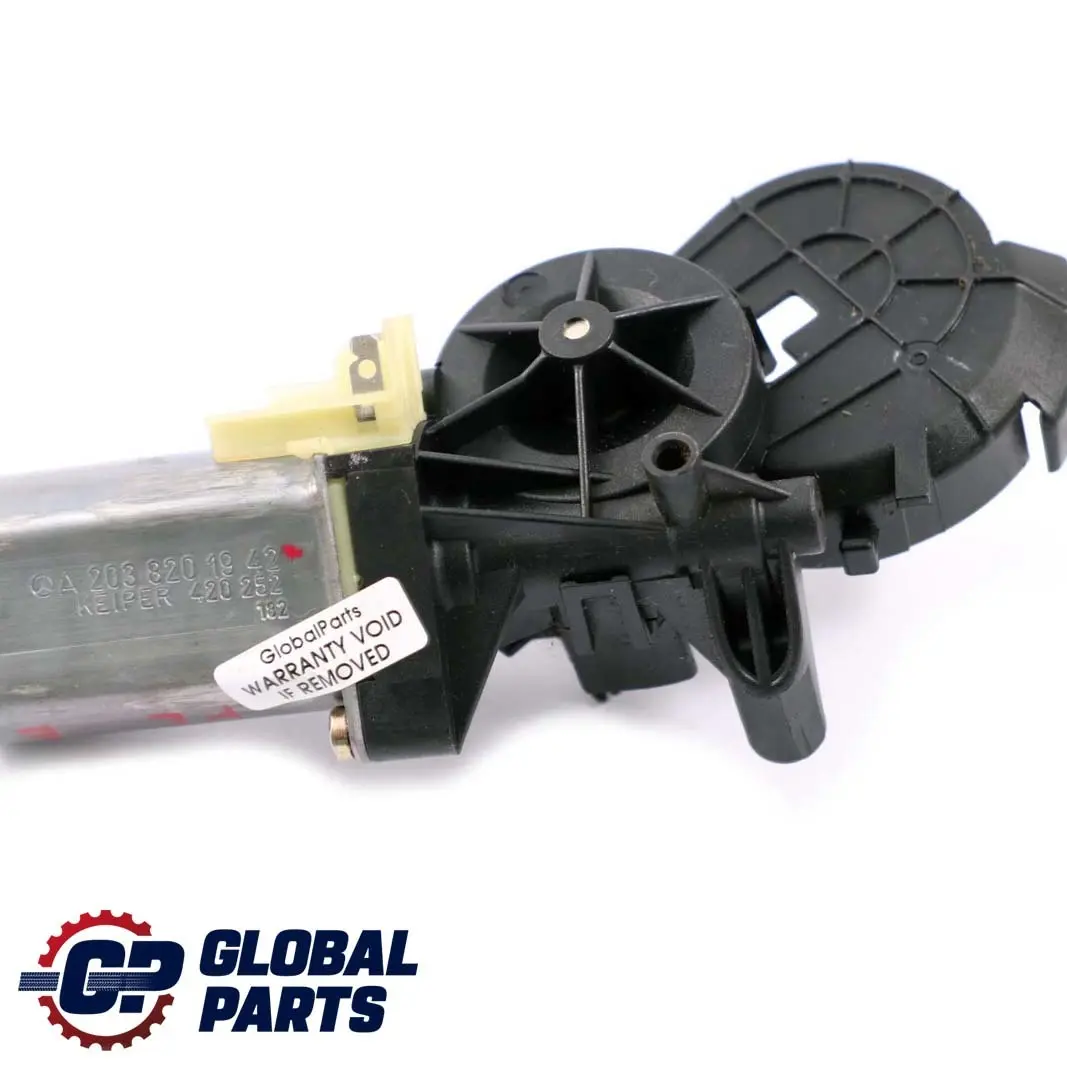 Mercedes-Benz C W203 Front Left Door Electric Window Lifter Motor to with Part number A2038201942 Mercedes-Benz C W203 Front Left Door Electric Window Lifter Motor - SKU A2038201942 - Part number A2038201942