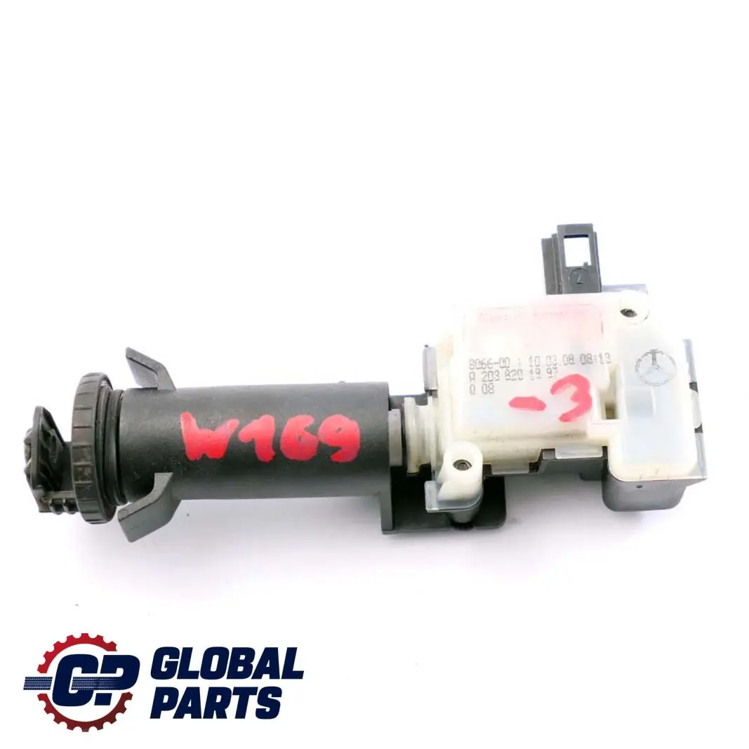 Mercedes-Benz A Class W169 3 Fuel Flap Release Actuator Motor to with Part number A2038201997 Mercedes-Benz A Class W169 3 Fuel Flap Release Actuator Motor - SKU A2038201997-3 - Part number A2038201997