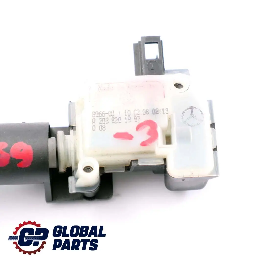 Clase W169 Motor Activador Desbloqueo Tapa Combustible para Mercedes con número de pieza A2038201997 Mercedes Clase W169 Motor Activador Desbloqueo Tapa Combustible - SKU A2038201997-3 - Número de pieza A2038201997